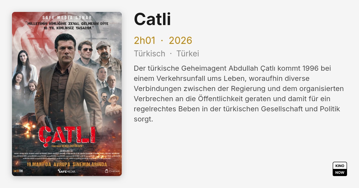 Catli (2026) — Vorstellungen | KinoNow
